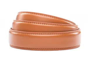 1.25" Saddle Tan Leather Strap