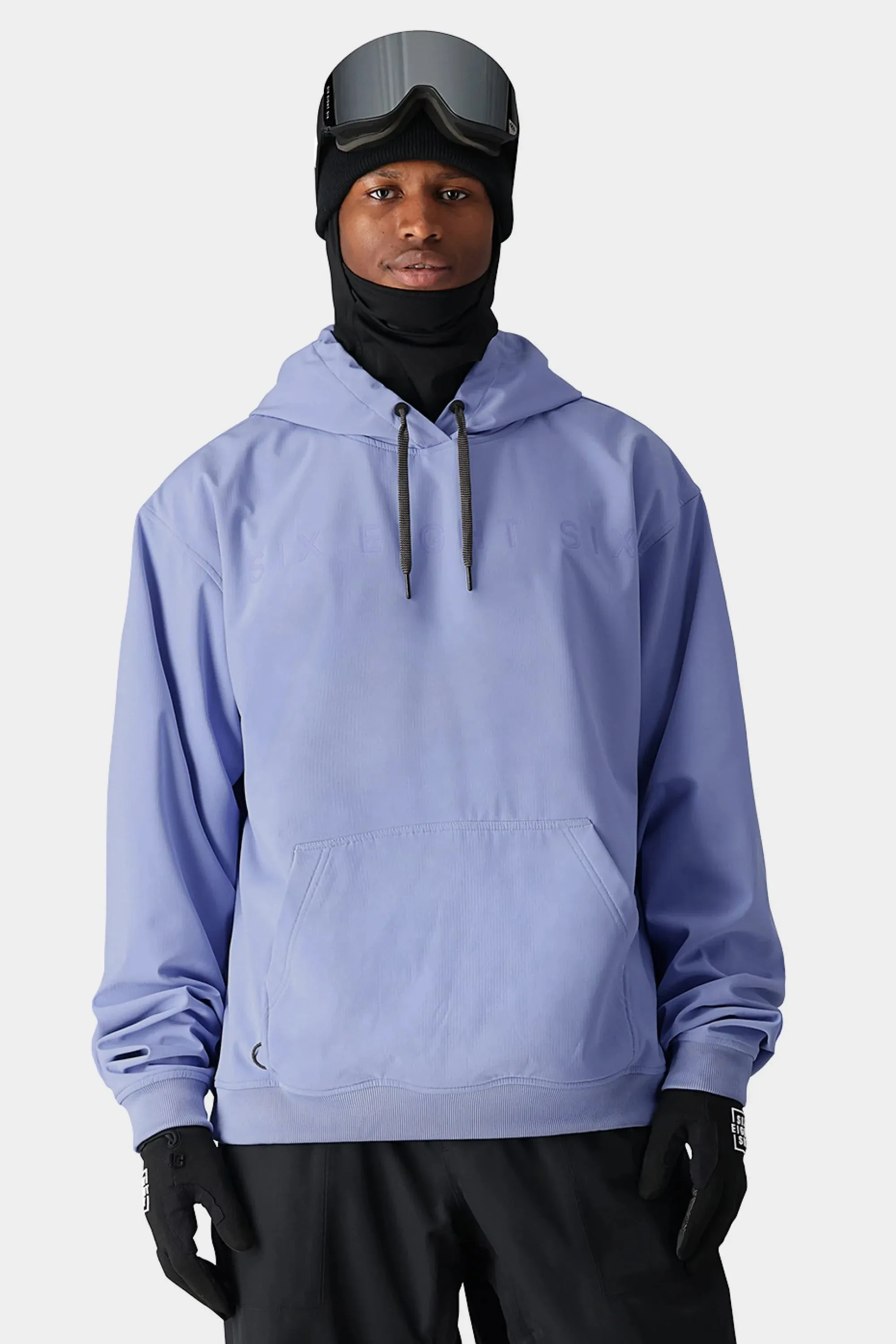 686 Waterproof Team Hoodie 2025 - Purple Impression
