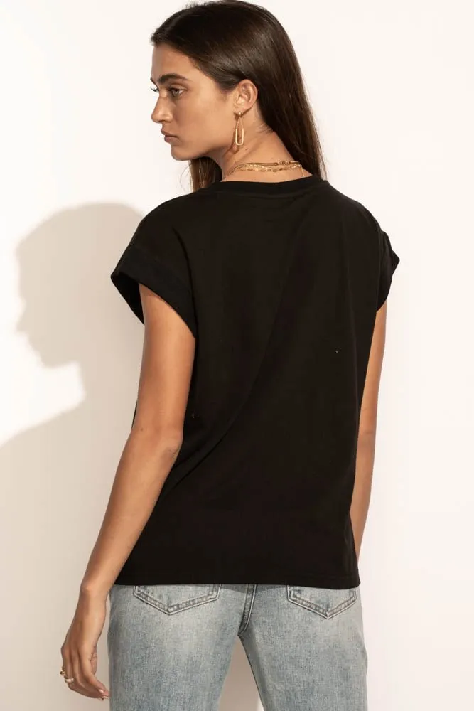 Arlo Top in Black - FINAL SALE