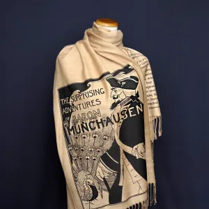 Baron Munchausen by  Rudolf Erich Raspe Scarf/Shawl