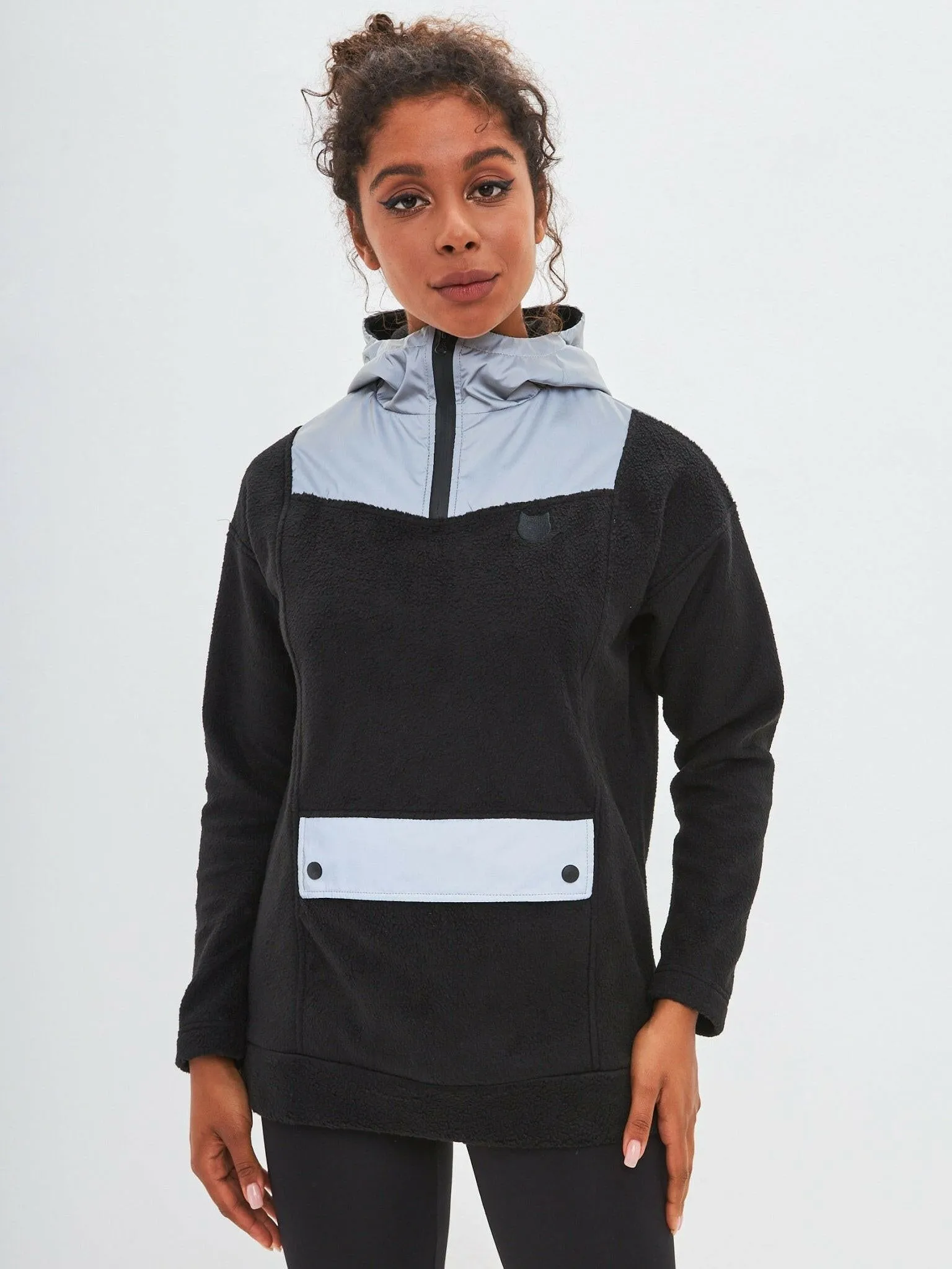 Black Fleece hoodie CATRAIN