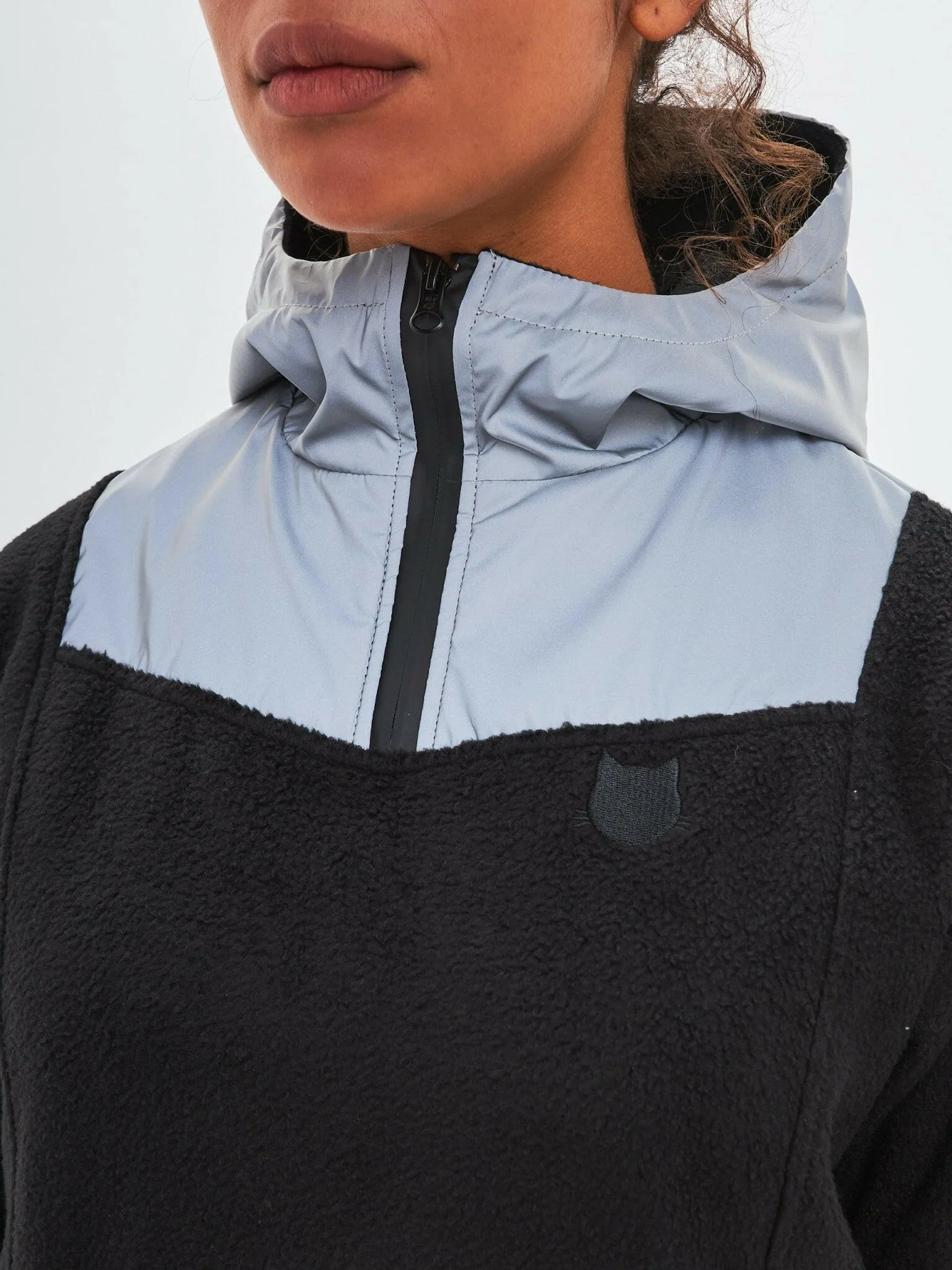 Black Fleece hoodie CATRAIN