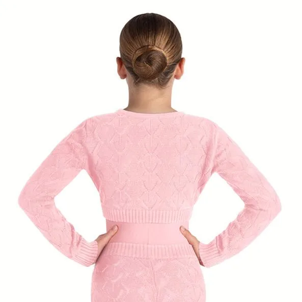 Bloch Child Knitted Wrap Sweater CZ5269