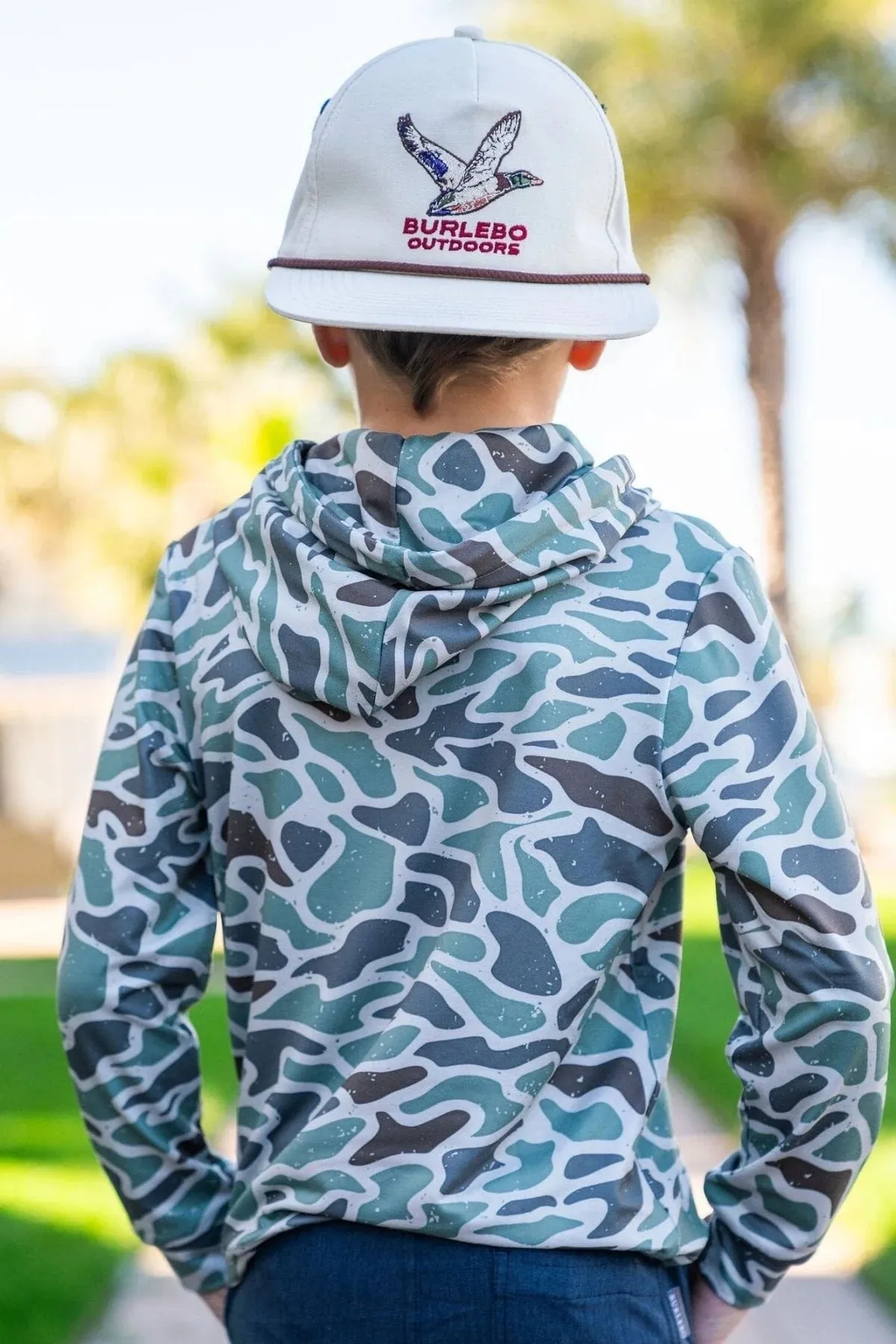 BURLEBO Toddler Camo Hoodie
