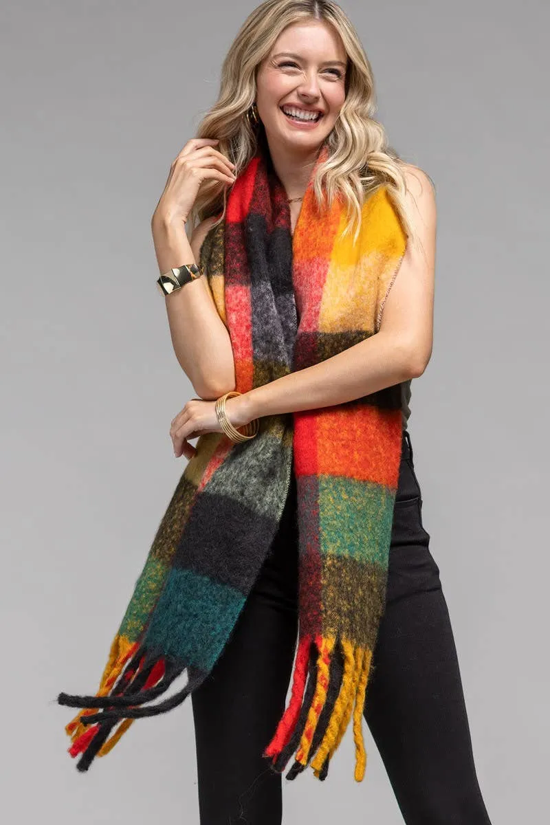 Chunky Brushed Scarf- Hudson