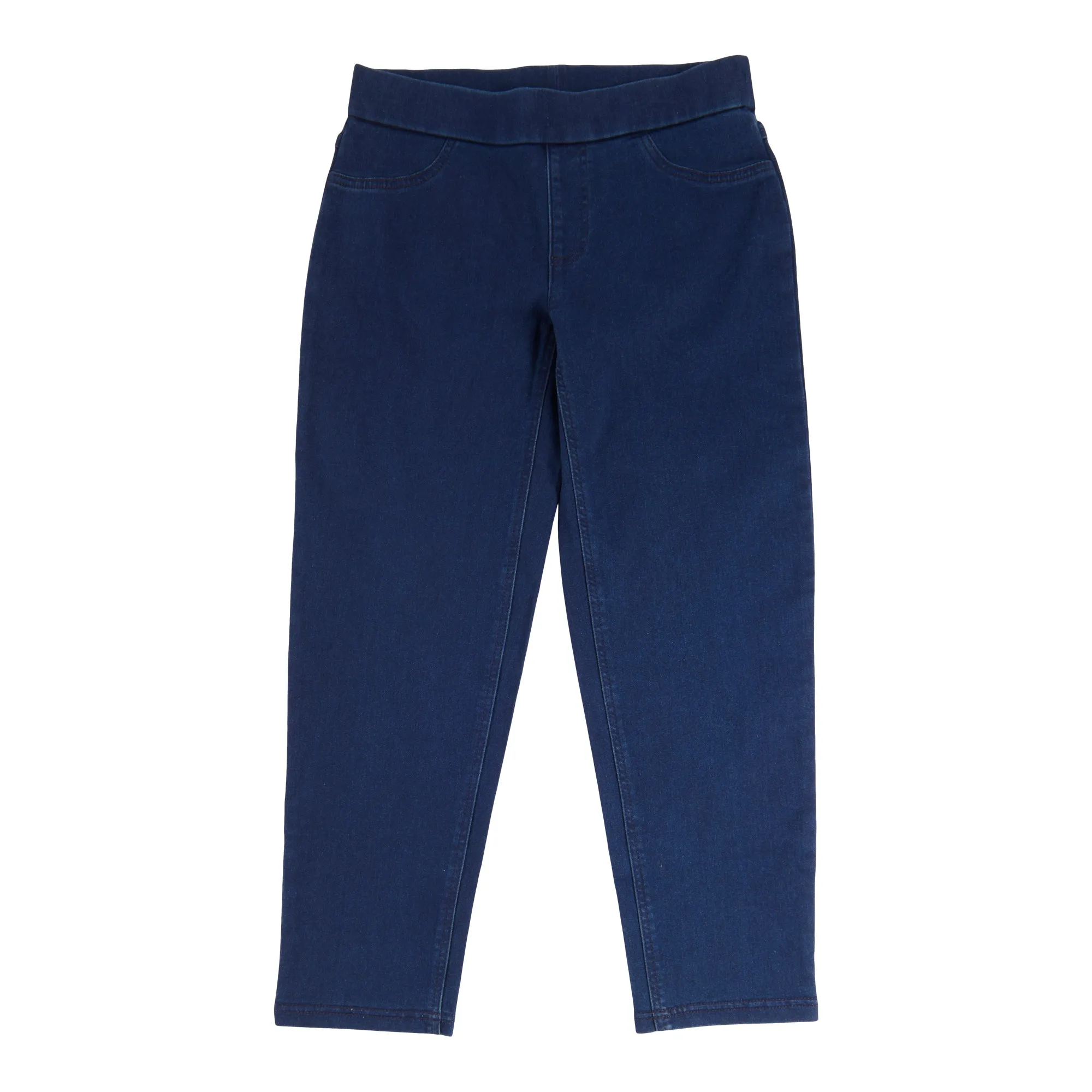 Classic Editions Women's Petite Classic Flair Stretch Denim Pants