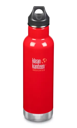 Classic Insulated 20oz Water Bottle - Mineral Red