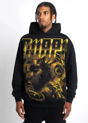 Cyber Yellow Hoodie (Black) - 293CYH