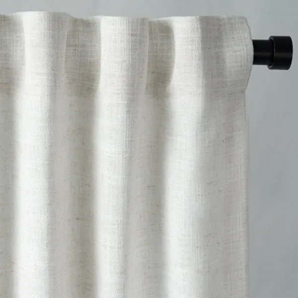 Denim Blue | Kapor Luxury Heavyweight Custom Blackout Curtains | Soft Top Back Tab
