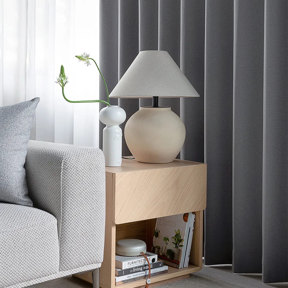 Denim Blue | Kapor Luxury Heavyweight Custom Blackout Curtains | Soft Top Back Tab