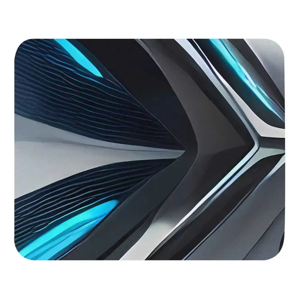 Futuristic mouse pad