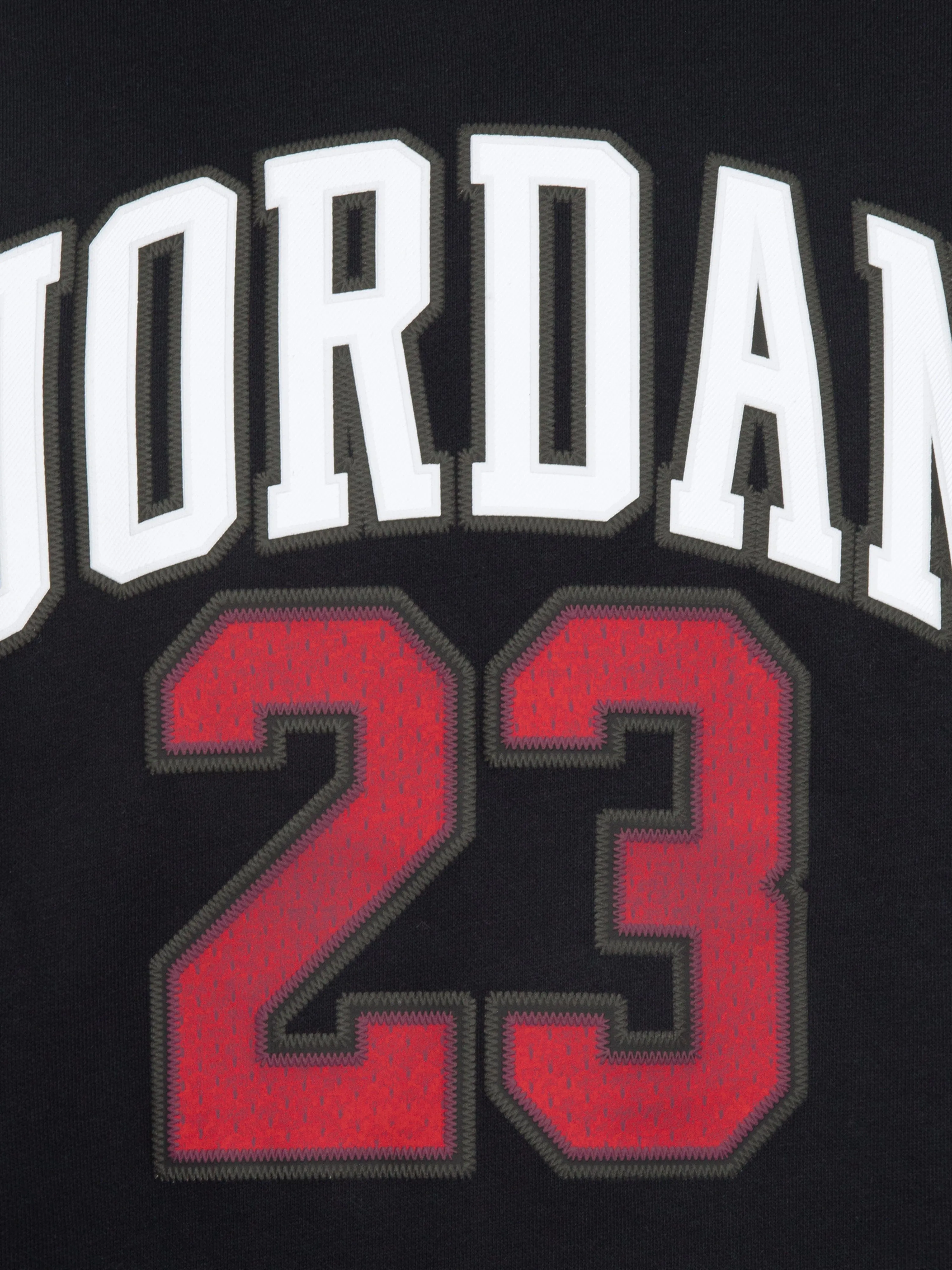 Jordan Kids 23 HBR Fleece Hoodie in Black