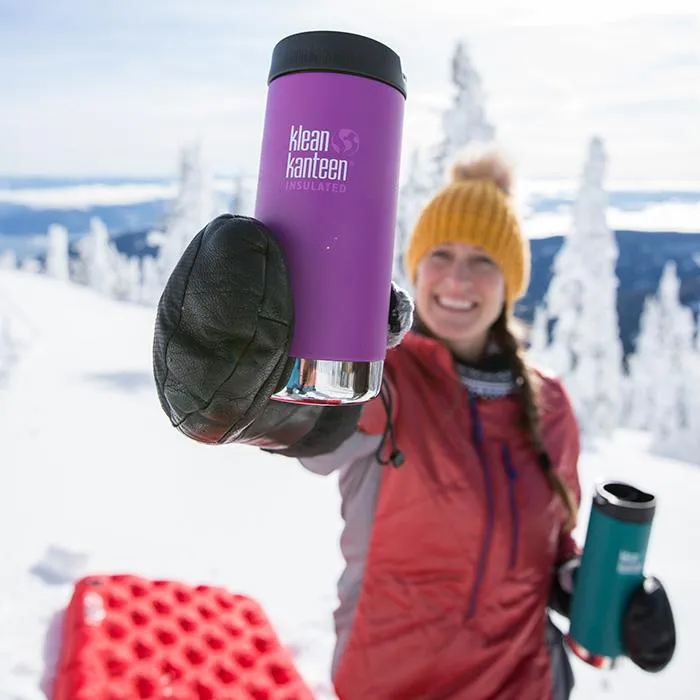 Klean Kanteen Insulated TK Wide with Café Cap 355ml - Berry