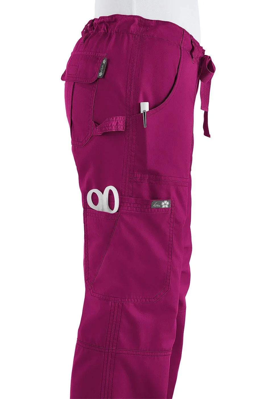Lindsey Pant by KOI(Petite) XXS-3X / Raspberry
