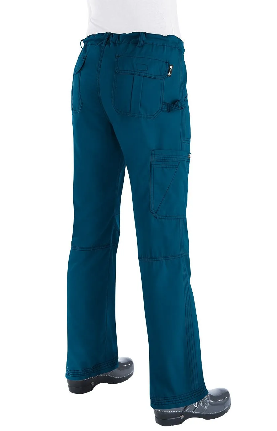 Lindsey Pant by KOI(Tall) XS-3X / Caribbean Blue