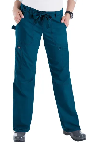 Lindsey Pant by KOI(Tall) XS-3X / Caribbean Blue
