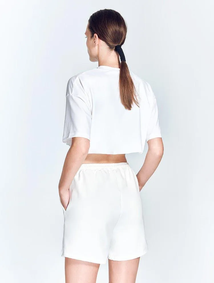 Linette White Shorts