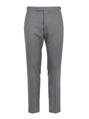 Low Rise Skinny Side Tab Trousers