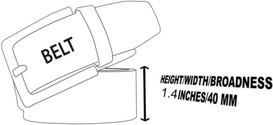 Men's Artificial Leather Belt