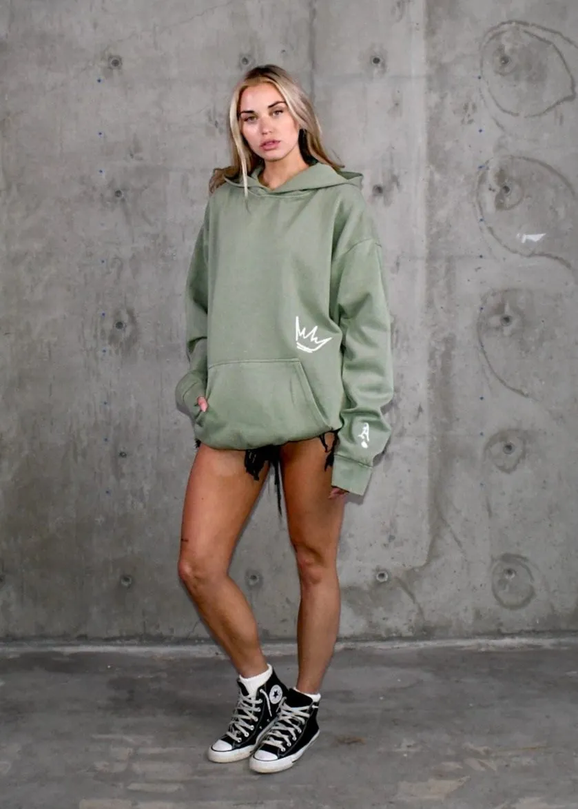 NOTHING IS IMPOSSIBLE Women Heavyweight Hoodie