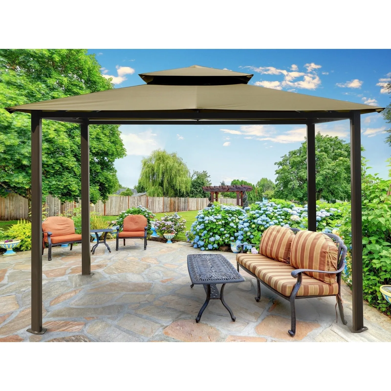 Paragon Outdoor Barcelona Soft Top Gazebo
