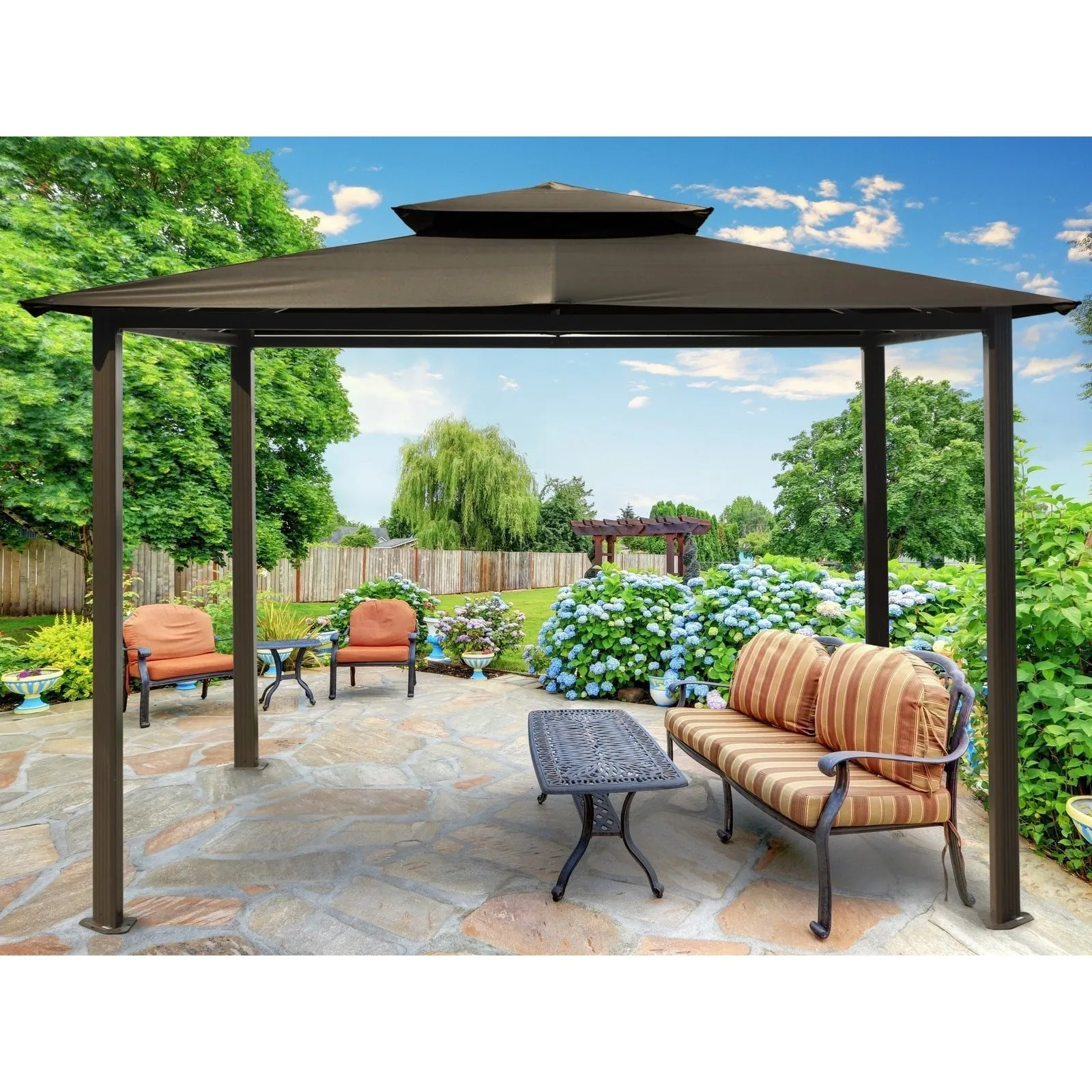 Paragon Outdoor Barcelona Soft Top Gazebo