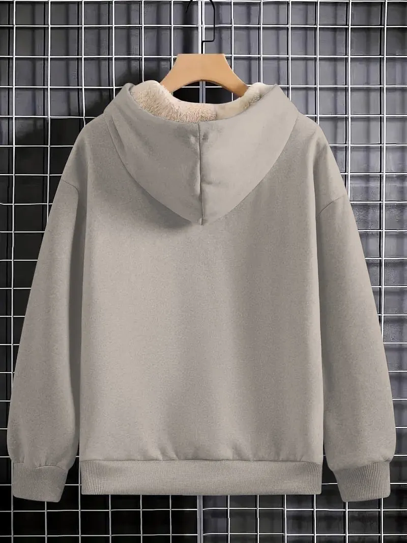 Plush and Warm Crown Queen Long-sleeved Hoodie