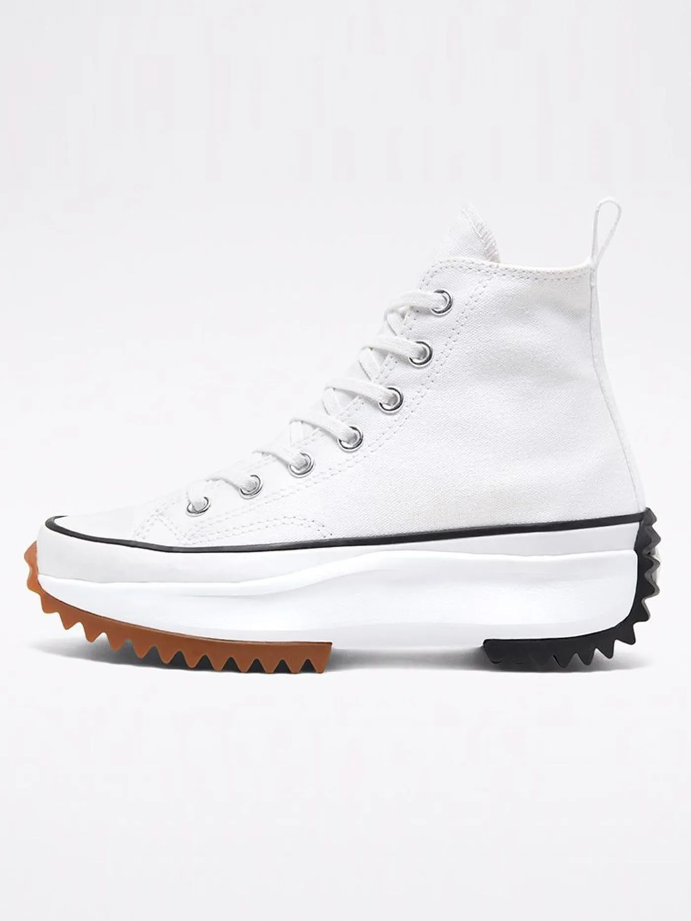 Run Star Hike Hi White/Black/Gum Shoes