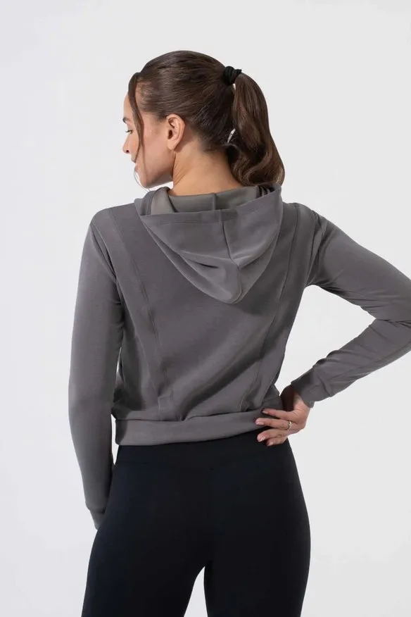 Sleek Fabric Mia Hoodie Calico
