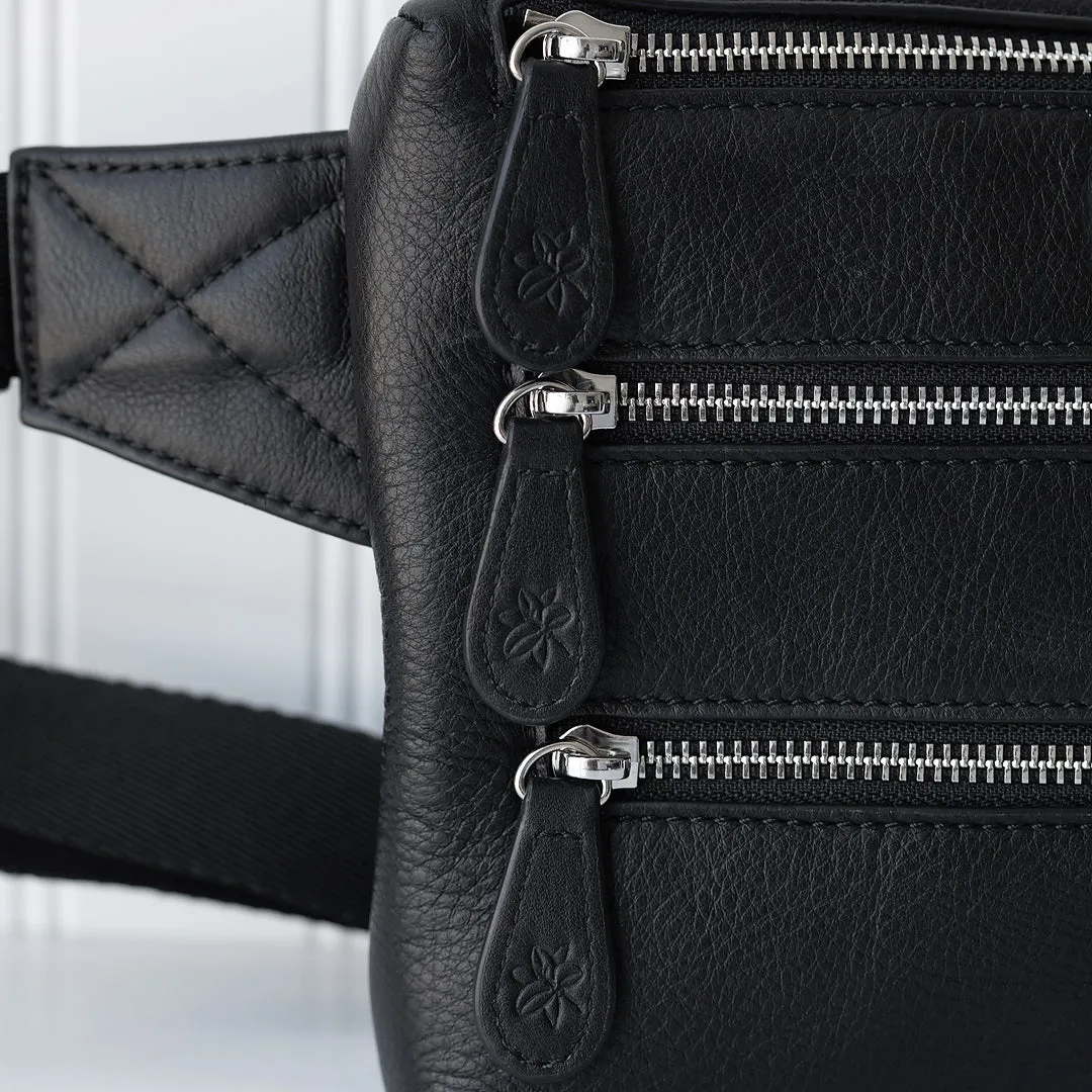 Sleek Pack Belt Bag (Leather)