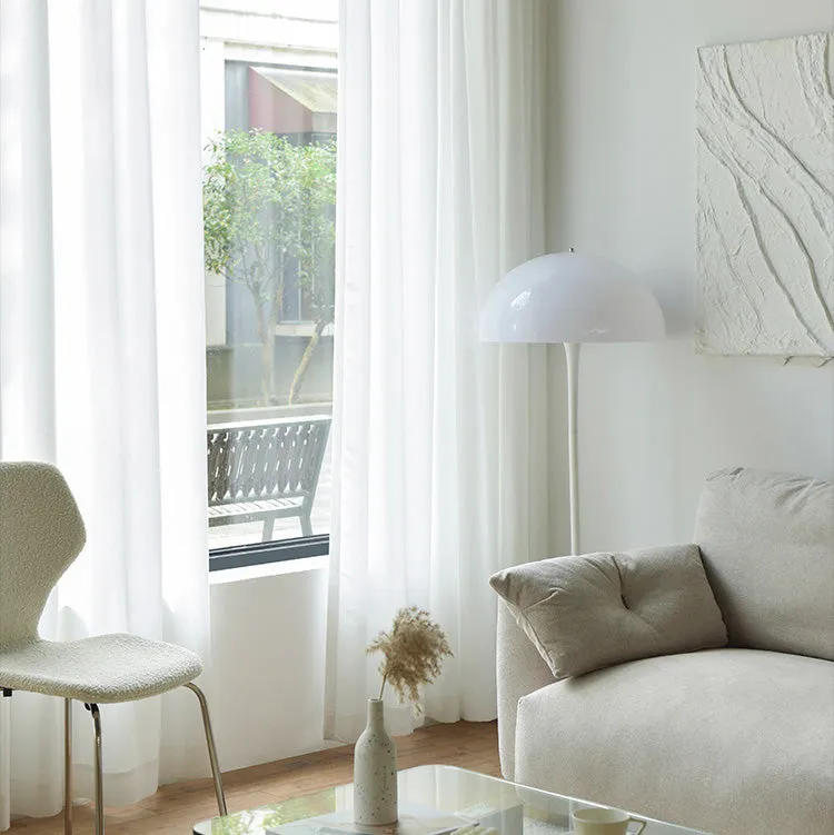 Tencel Lightweight Airy Custom Sheer Curtains | Soft Top Back Tab