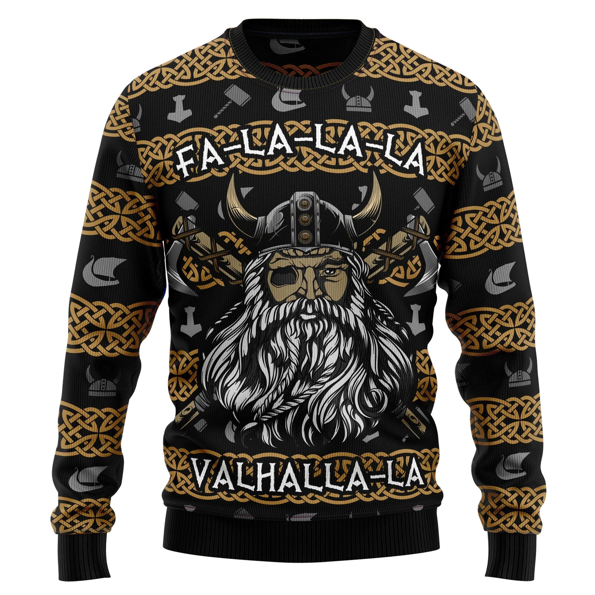 Ugly Sweater JulesRoche All-Over Print Warm Holiday Style