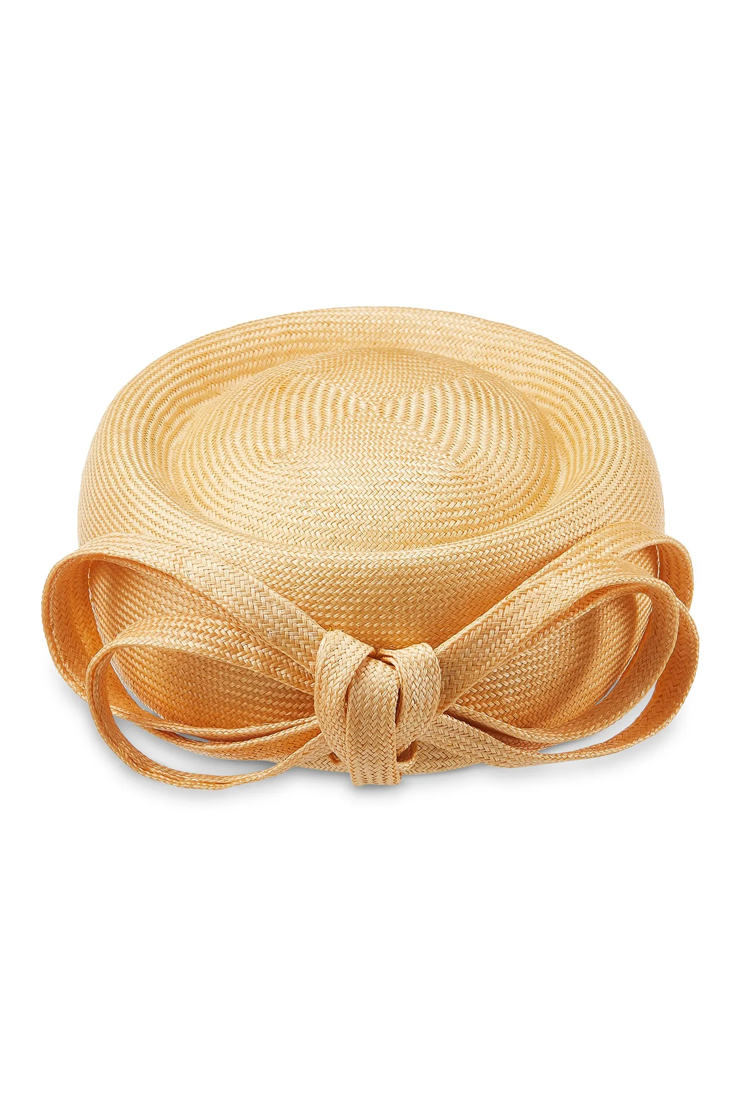 Verbena Yellow Pillbox Hat