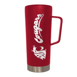 Washington State Cougars 18 oz. ROADIE with Handle Travel Mug