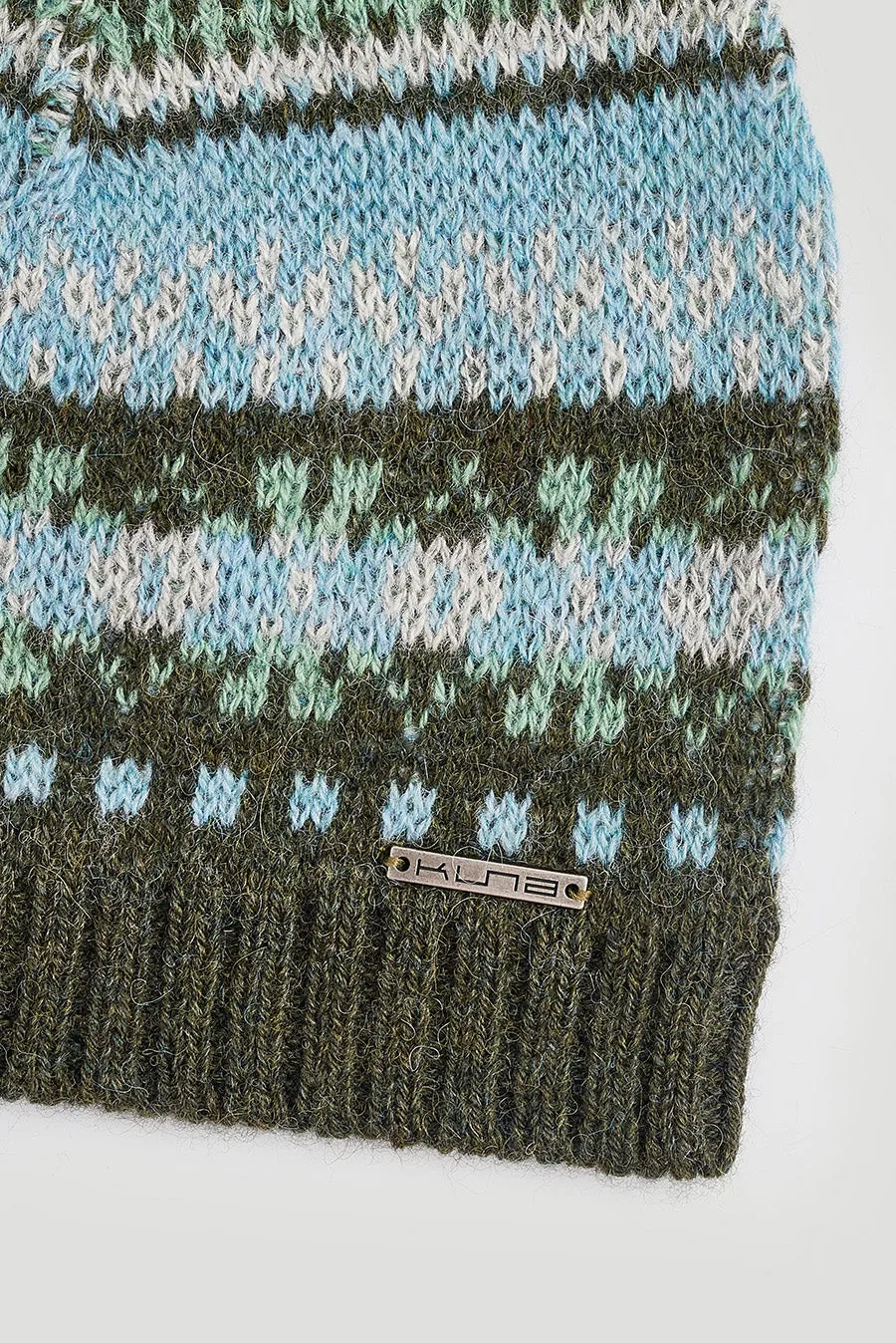 Whip Hat Baby Alpaca Color Blackforest
