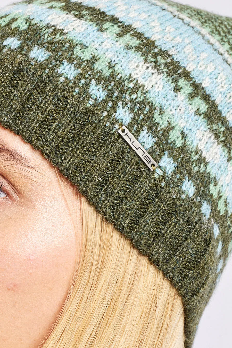 Whip Hat Baby Alpaca Color Blackforest